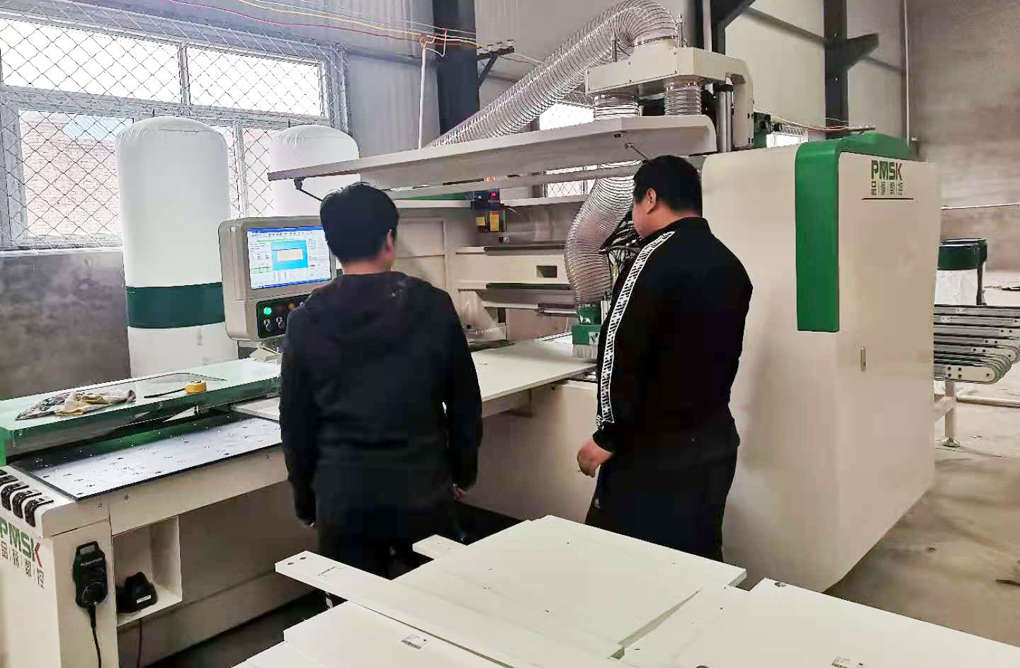 北京市燕郊張總-數控六面鉆培訓完畢，正式...